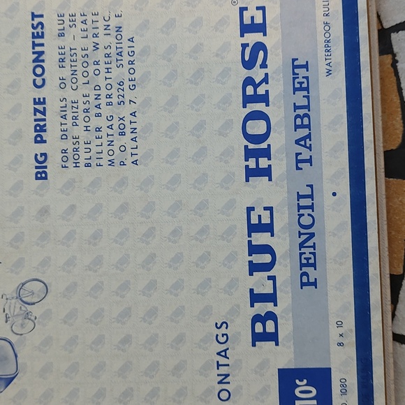 Vintage Blue Horse tablet - Picture 9 of 12